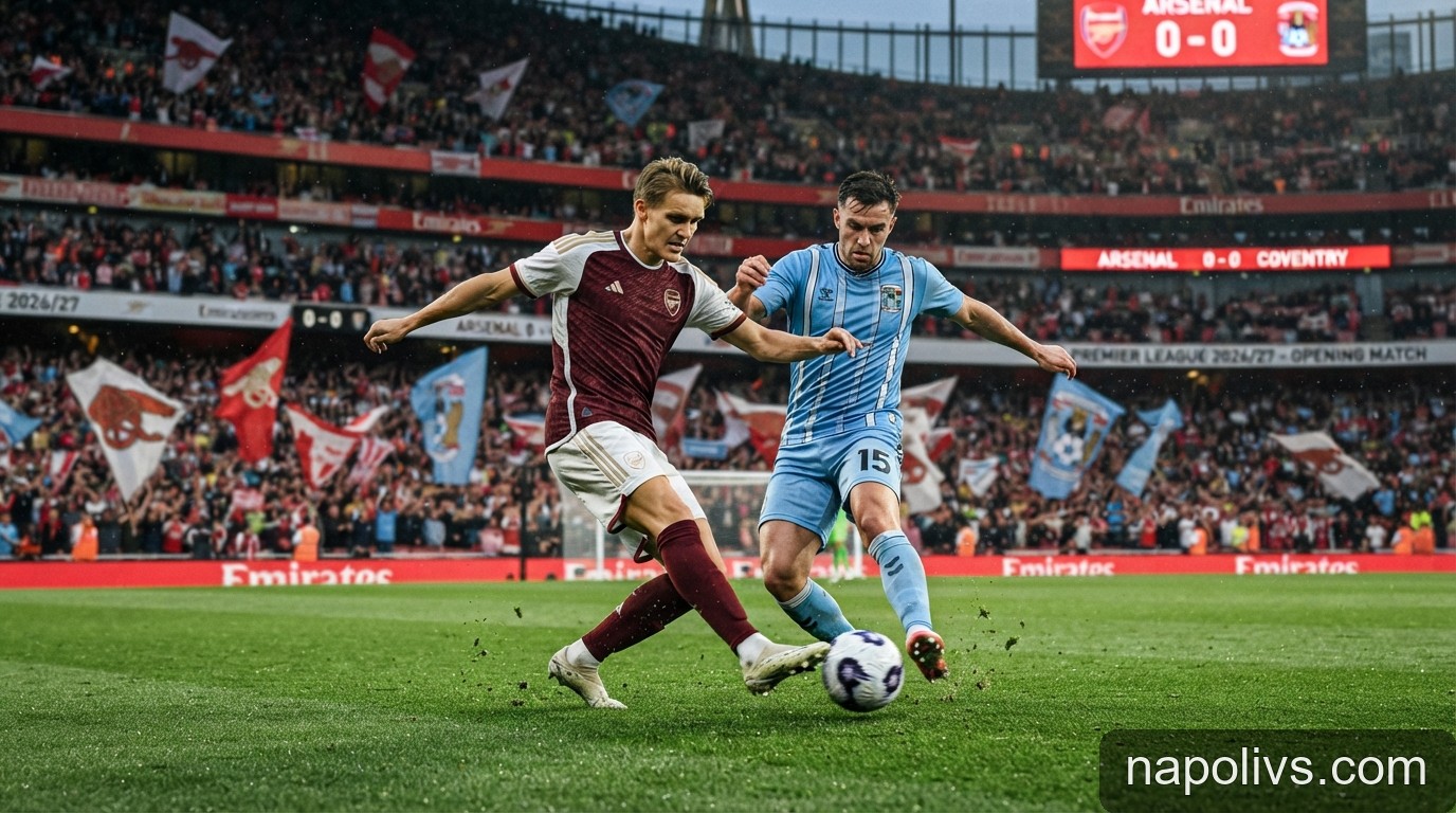 Premier League 2026/27 khởi tranh: Arsenal đối đầu Coventry và tham vọng bảo vệ ngôi vương