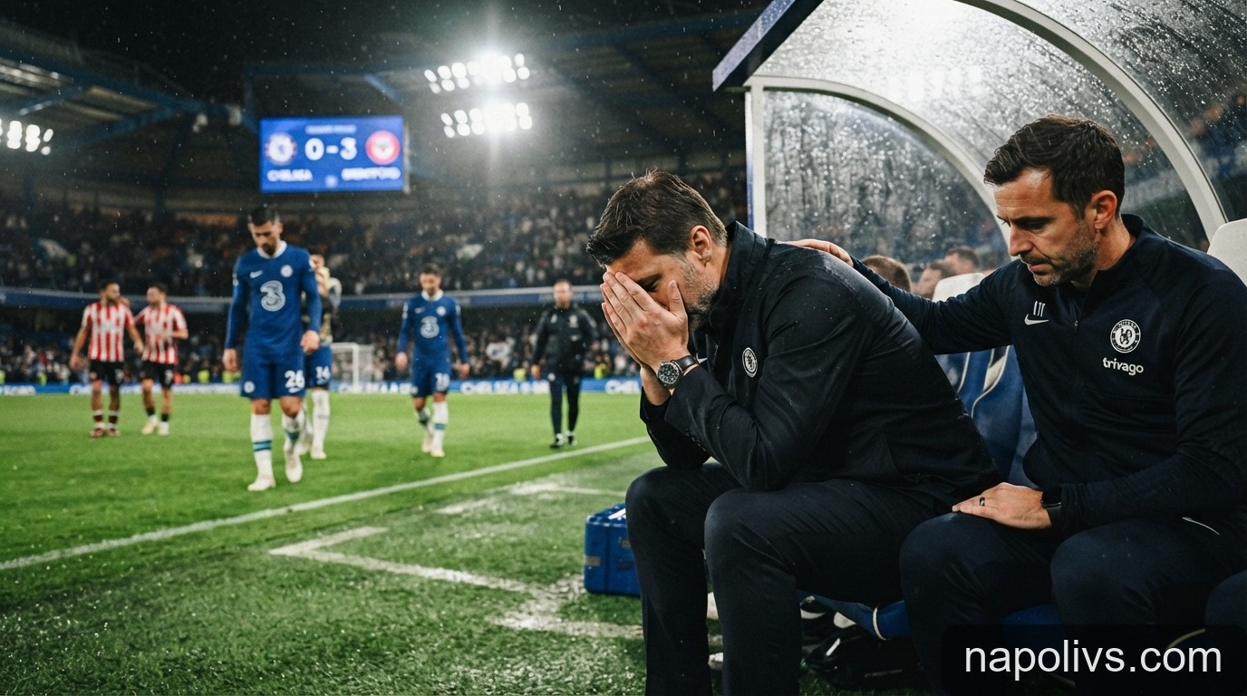 Chelsea khủng hoảng sau trận thua Brentford: Liệu Maresca có đang mất kiểm soát?